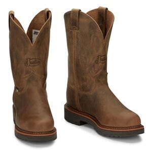 Men’s Justin leather boots
